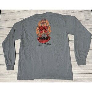 Kappa Psi Fraternity LS T Shirt Chili Cook Off 2015 Nashville Tennessee Size XL